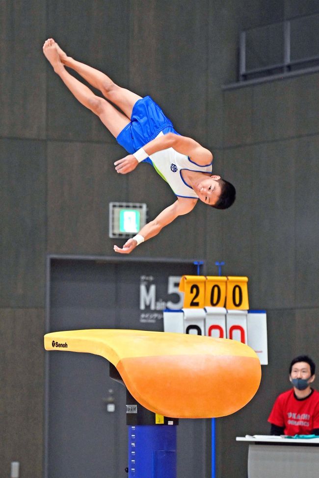 金曽（駒場３年）中学１部優勝、川向女子準Ｖ　体操道東ジュニア選手権