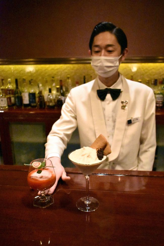 【写真】飲む「バターサンド」 十勝銘菓をカクテルで再現 京王プラザ