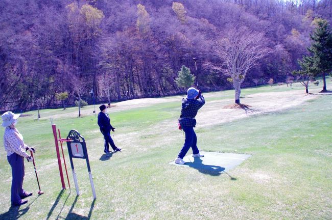 【写真】浦幌　パークゴルフ場４カ所と健康公園がオープン