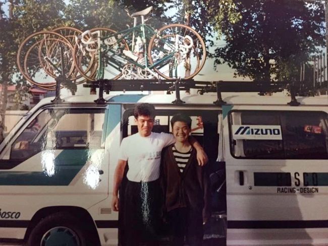 【写真】チーム結成35周年で十勝走る 自転車のBOSCOレーシング