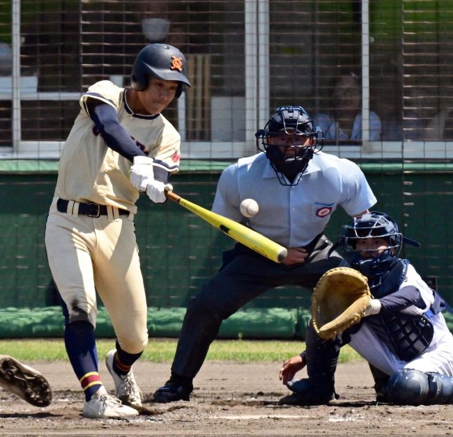 帯農１７得点１７人攻撃で１７度目代表　音更にコールド圧勝　夏の高校野球十勝支部予選Ａブロック代表決定戦