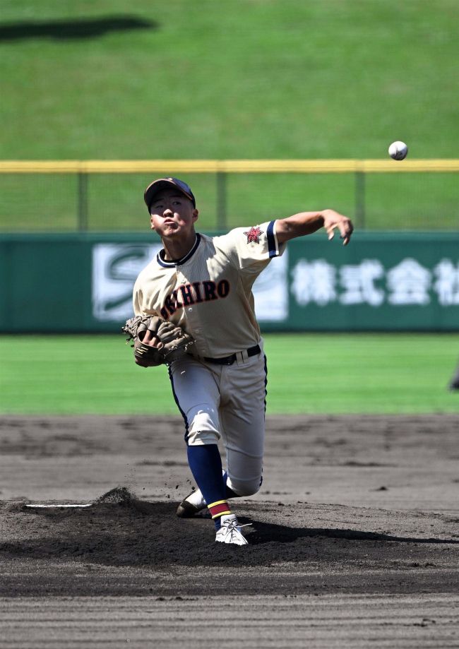 帯農の先発左腕東村快投、敗れた音更も健闘　高校野球十勝支部予選Ａブロック代表決定戦