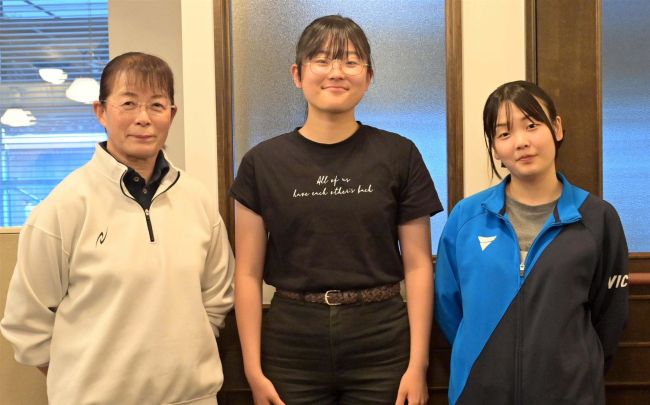 熊坂さん、中野さんドイツ交流へ　日独スポーツ少年団同時交流