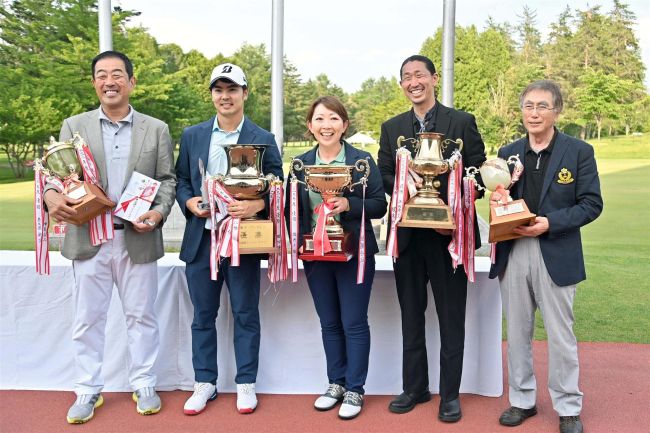坂本（帯広国際）がアマ４連覇　シニアでは前道（サホロ）６連覇　ゴルフ道東オープン