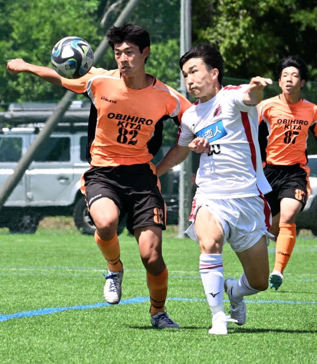 帯北８連敗　１－４コンサ札幌　プリンスリーグサッカー第８節