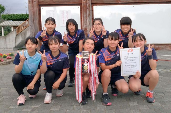 団体戦男子は帯南町制す　女子は帯五　帯広市夏季中体連ソフトテニス