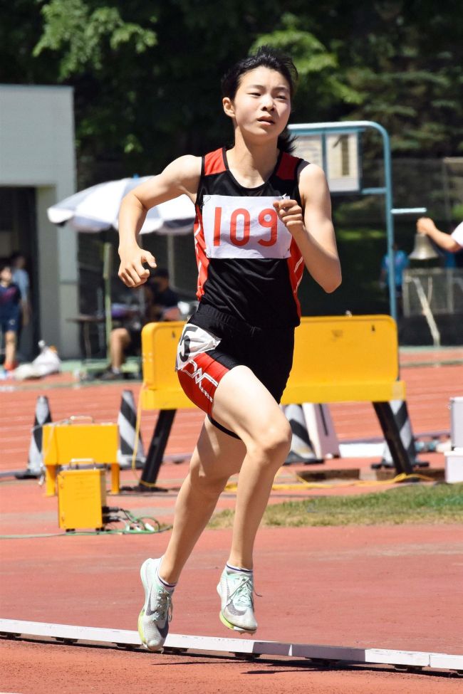 足寄の人見が快走で十勝中学新、全国へ　中学校通信陸上競技大会十勝会場