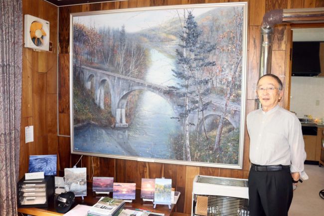 癒やしの３人展　忠類の加藤八郎庭園美術館