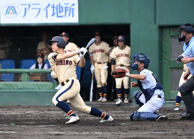 帯農初戦快勝、７―１旭川永嶺　夏の高校野球北北海道大会