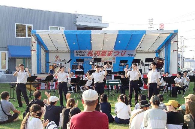【写真】４年ぶり夏まつりに２０００人　札内中央公園