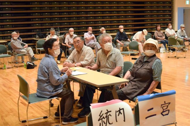 お年寄りが画面通じ対戦　豊頃町老人クラブ連合会　オンラインＤＥつなぐゲーム交流会