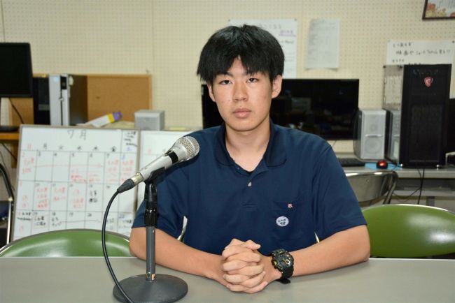緑陽高、帯大谷高の３人がアナウンサー　インターハイ開会式