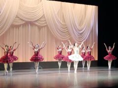 華麗な踊りを披露する出演者