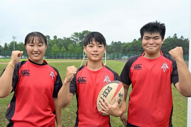 ラグビーＫＯＢＥＬＣＯカップ道代表に佐藤、阿部、米通、水内　女子川口は２年連続