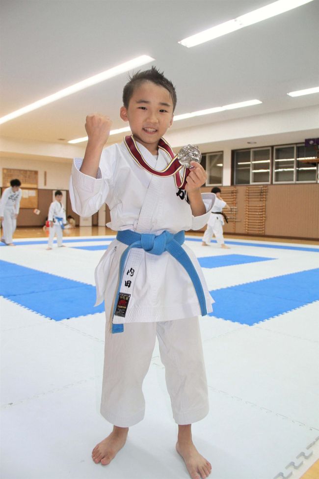 【写真】全国で「全力出し切る」　本別空手道連盟の内田さん　十勝勢で唯一全日本大会出場へ