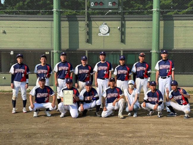 Ｇ．Ｇ．ＦＩＧＨＴＥＲＳ競り勝つ　４－３十勝バンビーノ　シニア軟式野球十勝支部予選