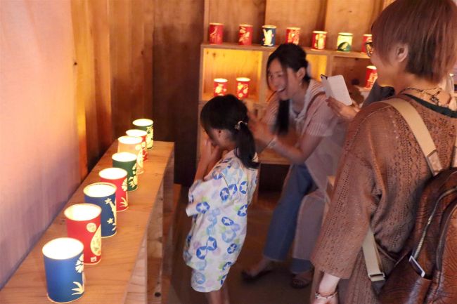 【写真】幕別町で真夏のランタンフェス