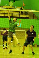 菅原・高橋組Ｖ　男子は庄司・布川組　スポーツプラス杯夏季社会人バドミントン 2