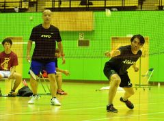 菅原・高橋組Ｖ　男子は庄司・布川組　スポーツプラス杯夏季社会人バドミントン 3