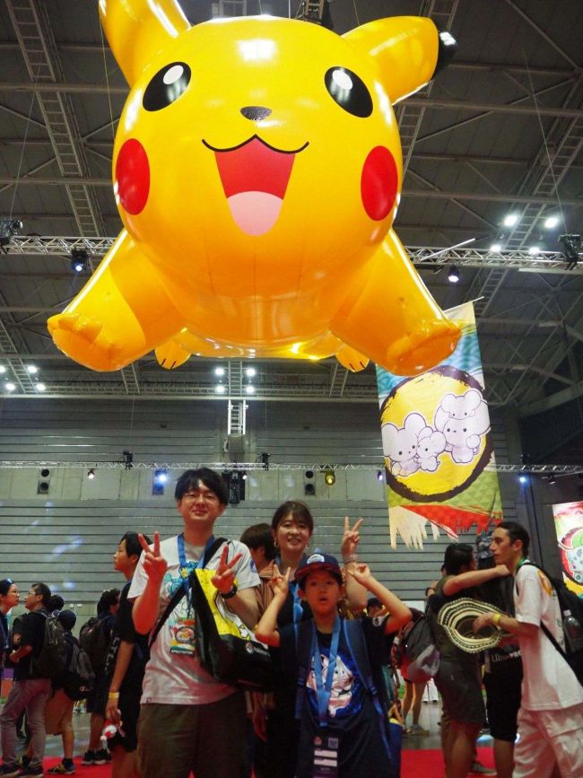 【写真】ポケモン世界大会開幕 帯広から「日本一」の小学生も参戦