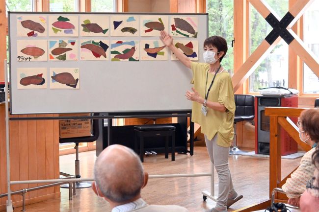 【写真】美術制作で脳を活性化　認知症などの予防・改善に芸術療法