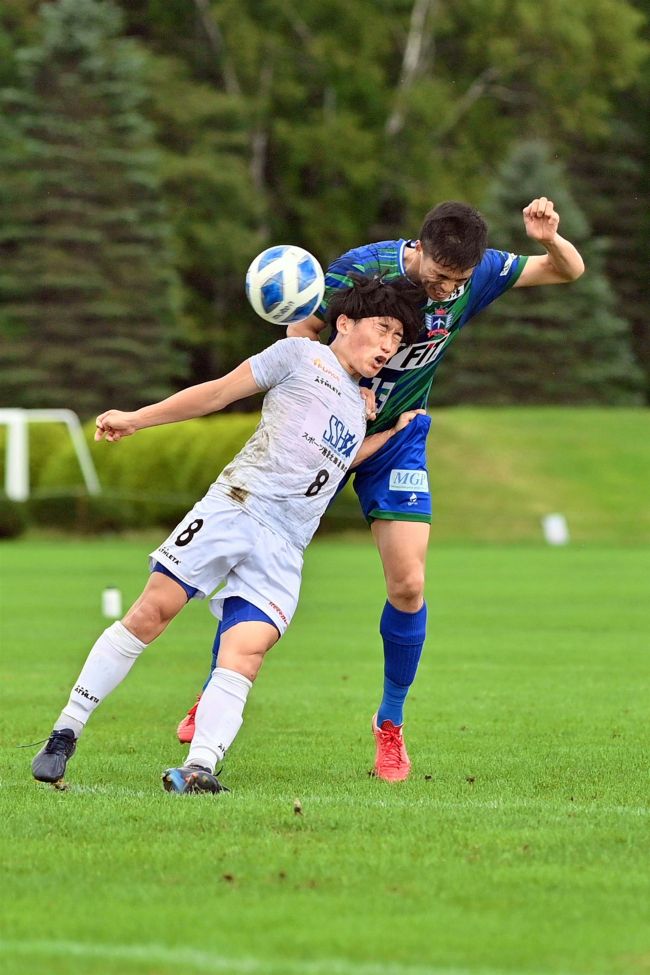 【写真】スカイアース完封勝利、ホーム最終戦で3―0札幌蹴球団 サッカー道リーグ第13節