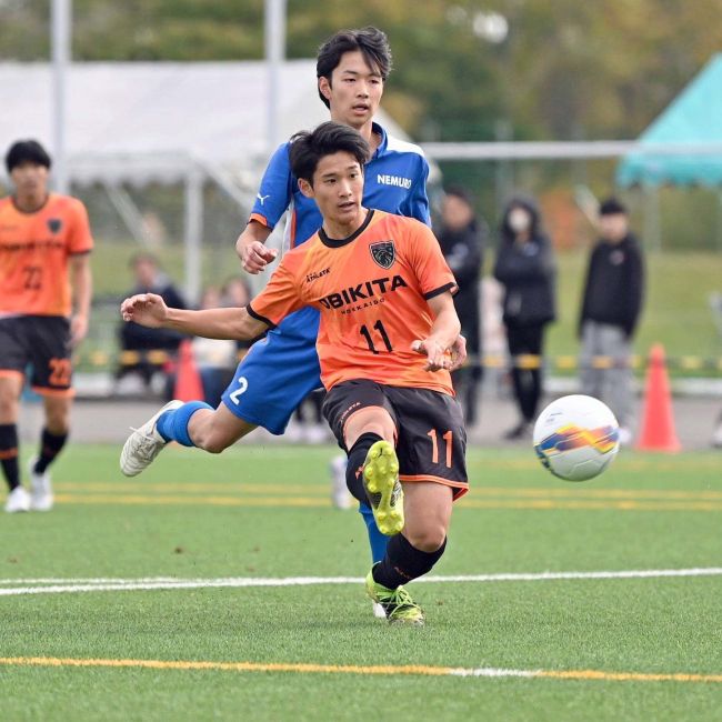 【写真】帯北攻撃的サッカーで圧勝16―0根室、東雲と小田部ハットトリック、サッカー全国高校選手権道大会初日