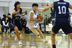 女子決勝　帯西陵―帯四