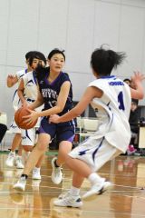 女子決勝　帯西陵―帯四