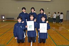 女子３位の帯五