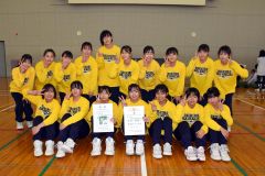 女子３位（第４代表）の帯八