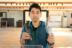 どっちが本物？！　サラパークで「アメとムシ展」　本物とあめ細工のクワガタ一緒に展示