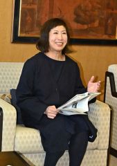 米沢市長に受賞報告をした坂口氏