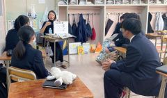 管内の活躍事業者　白樺高で特別授業　夢・進路ガイダンス 4
