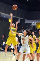 女子１回戦・帯西陵中―旭川神居東中