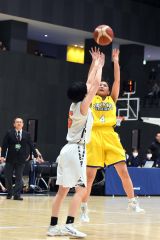 女子１回戦・帯西陵中―旭川神居東中