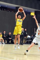 女子１回戦・帯西陵中―旭川神居東中