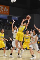 女子１回戦・帯西陵中―旭川神居東中