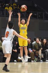女子１回戦・帯西陵中―旭川神居東中