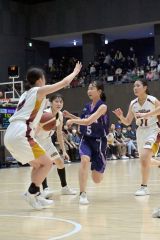女子２回戦・帯四中―北空知ＢＡＬＬＥＲ’Ｓ