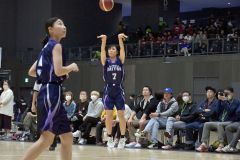 女子２回戦・帯四中―北空知ＢＡＬＬＥＲ’Ｓ
