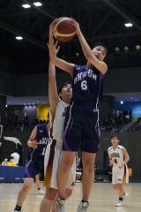 女子２回戦・帯四中―北空知ＢＡＬＬＥＲ’Ｓ