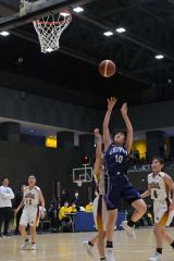 女子２回戦・帯四中―北空知ＢＡＬＬＥＲ’Ｓ
