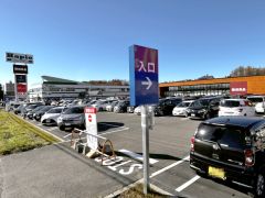 ９時半を過ぎると駐車場が満車に。ハピオへ誘導された。