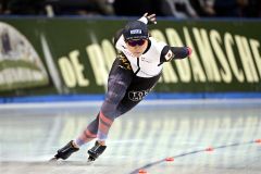 【ディビジョンＡ・女子１０００メートル】１分１４秒６８のタイムで２位となった高木美帆（金野和彦撮影）