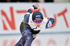 【女子Ｂ１５００メートル】２位に入賞した小野寺優奈の力走（金野和彦撮影）