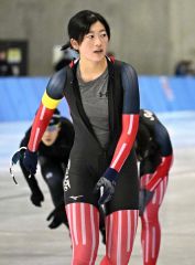 【女子１５００メートル】ジュニアＷ杯直前のレースで調整した小島楓（帯三条高）