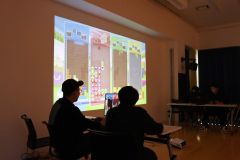 ぷよぷよテトリスで対戦する参加者