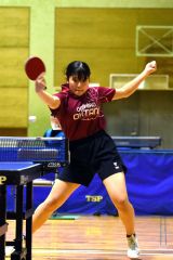 女子個人戦シングルス　熊谷美優（帯大谷）