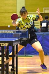 女子個人戦シングルス　岡田結菜（帯大谷）